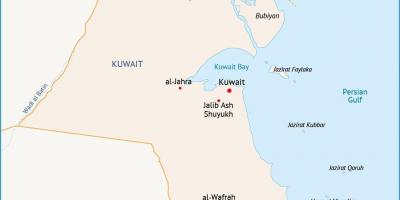 نقشه از al zour کویت