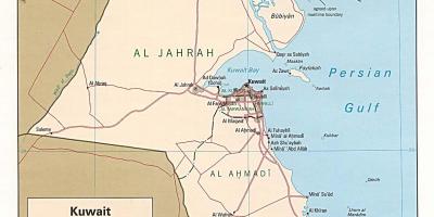 نقشه safat کویت