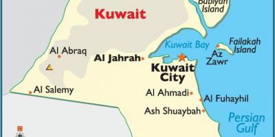 کویت نقشه کامل